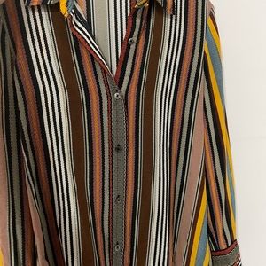 Tory Burch Button Down Blouse Sz S